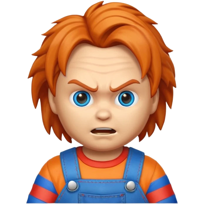 Un emojin de chuky emoji