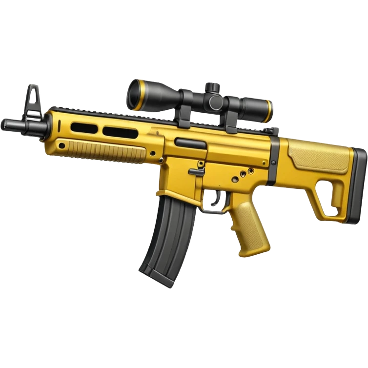 scar L gun yellow  emoji