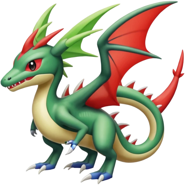 Meloetta-Garchomp-Flygon-Pokémon-Digimon-Fakémon-creature emoji