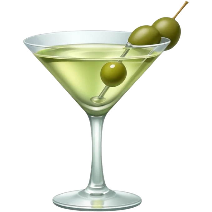 Dirty martini with sparkle  emoji