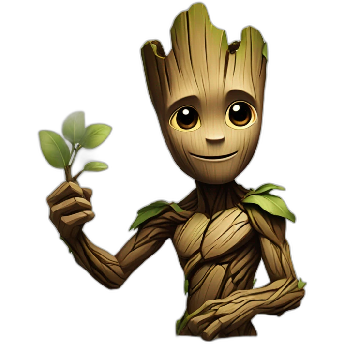 I am groot emoji