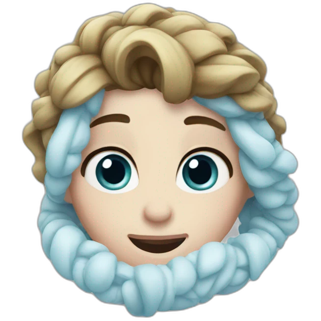 Frozen Sharly emoji