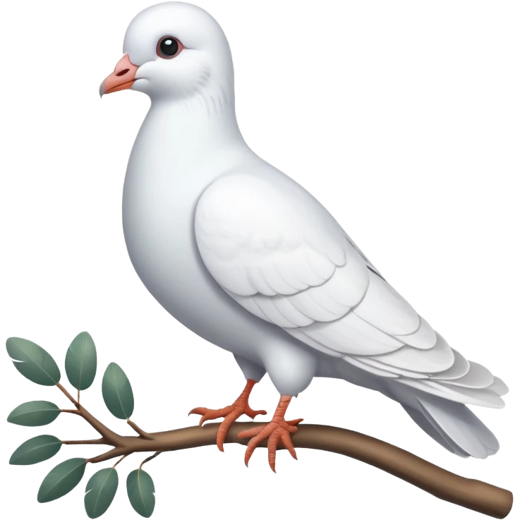 white pigeon emoji