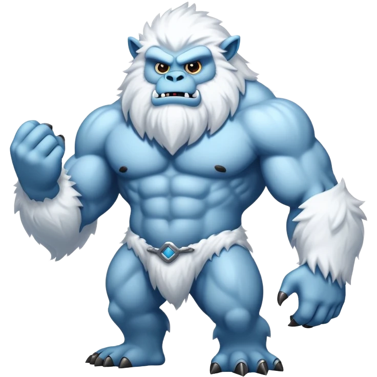 Sexy yeti emoji