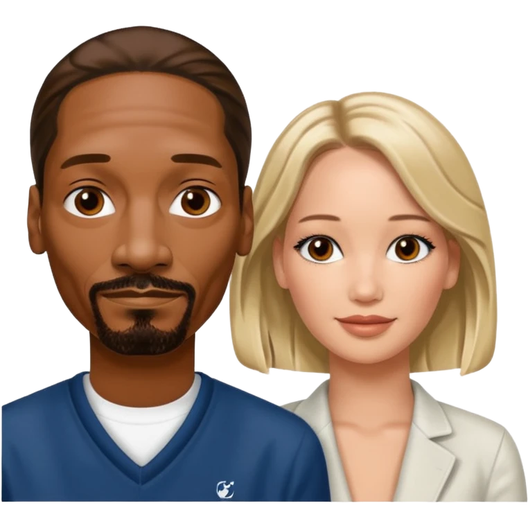  snoop dogg and Jennifer Lawrence  emoji