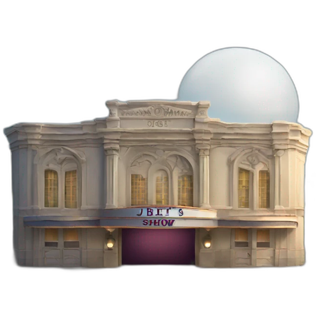 Theater name with text « JBT’s Show » emoji