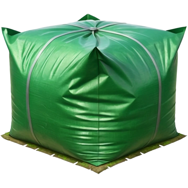 Silage underneath plastic sheeting emoji