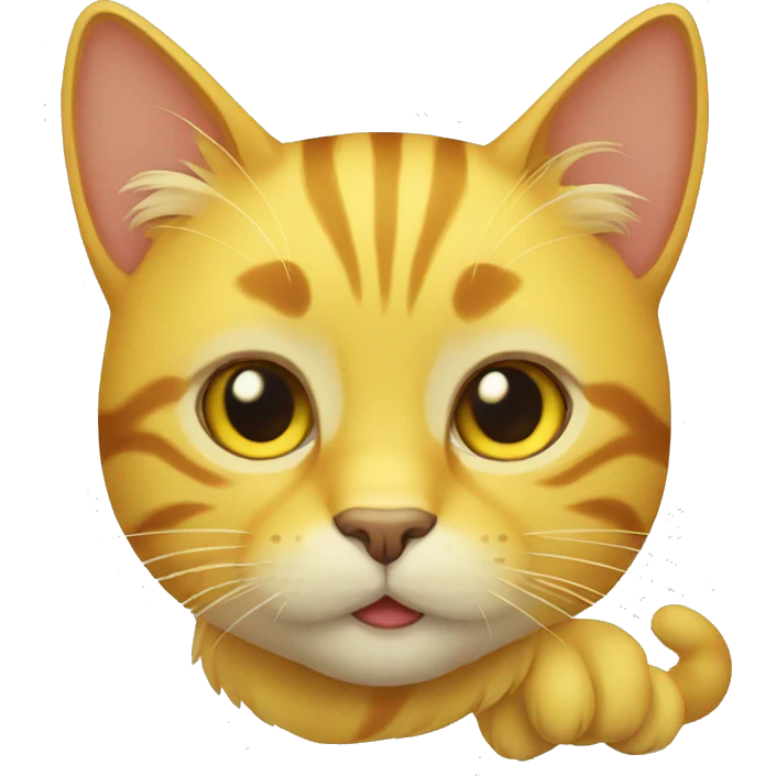 yellow cat emoji
