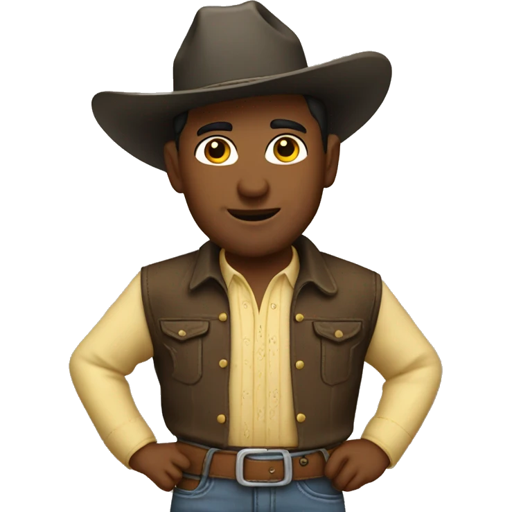 Cowboy + rancher emoji