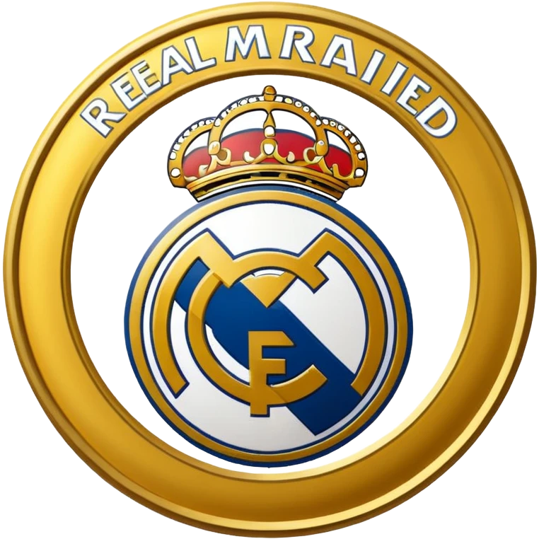 Real madrid logo  emoji