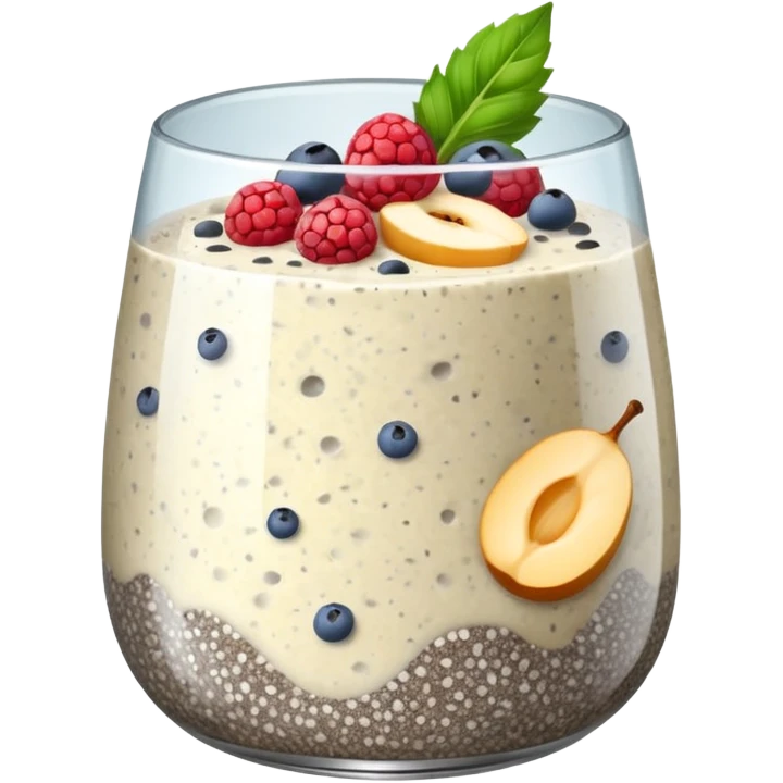 chia pudding  emoji