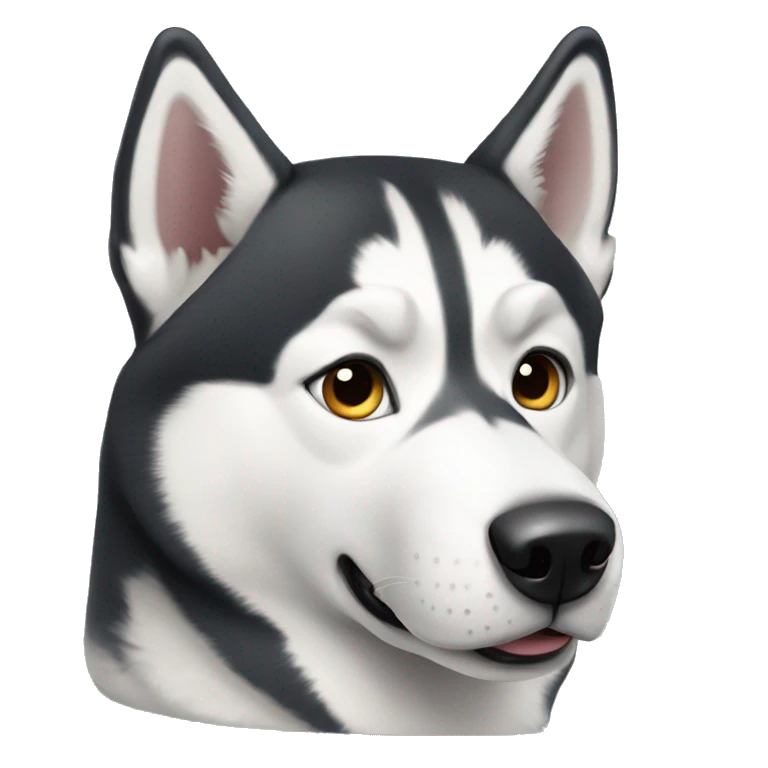 Siberian husky  emoji