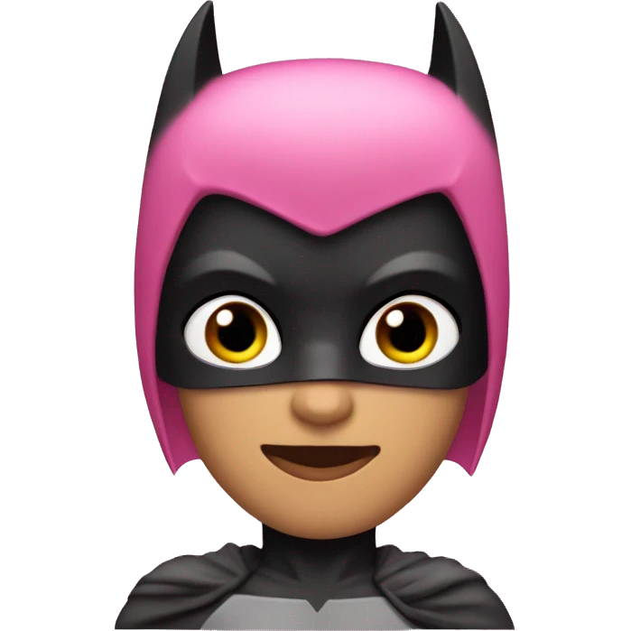 Pink Batman  emoji