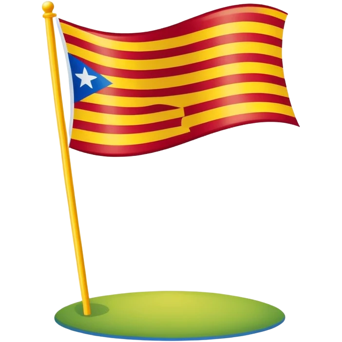 bandera independentista catalana emoji