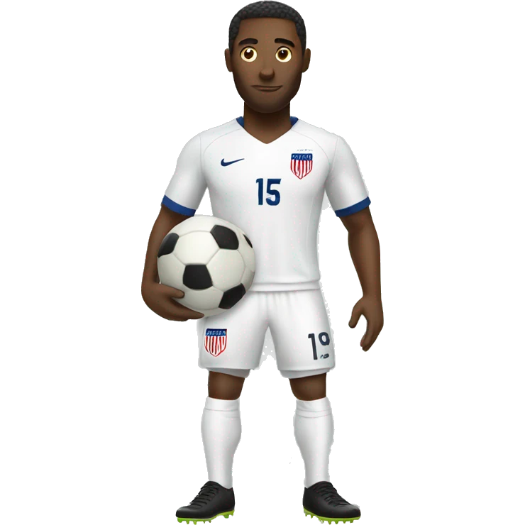 USA white man soccer emoji