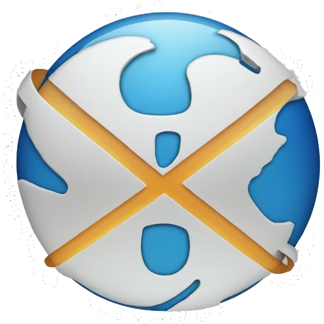 Internet Explorer Logo  emoji