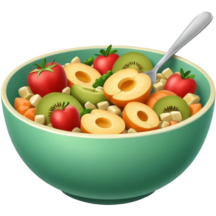 healthy bowl emoji