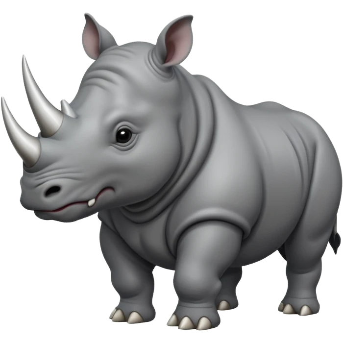 angry rhinoceros emoji