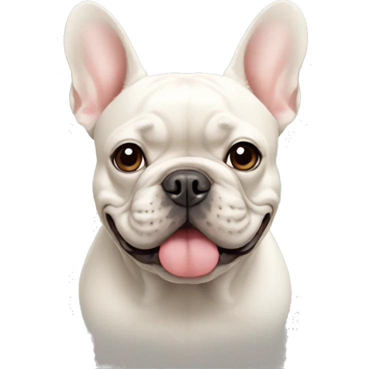 French bulldog emoji