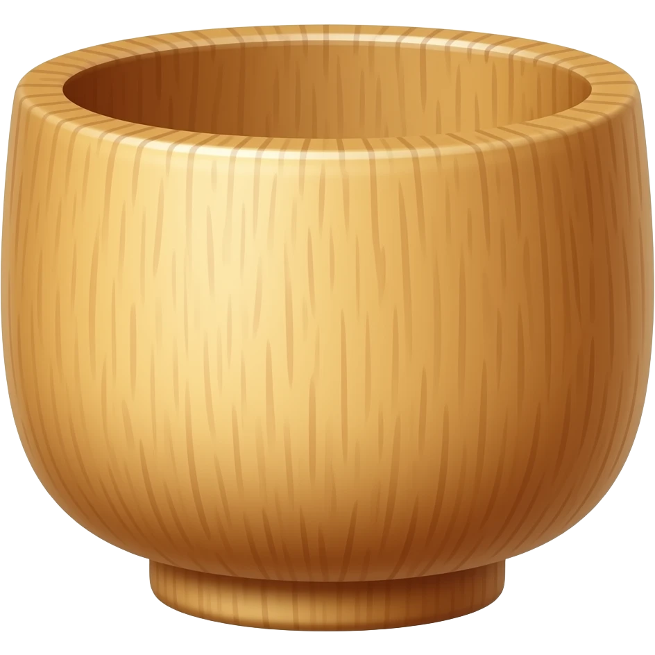 wooden cup oak emoji