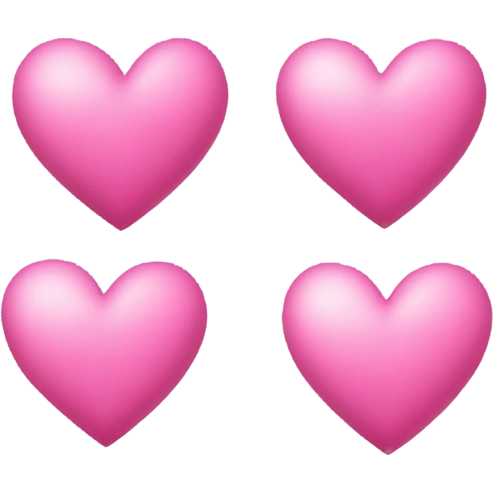 corazón rosado con moño que diga “ily” emoji