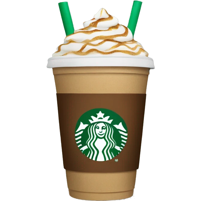 Starbucks coffee emoji