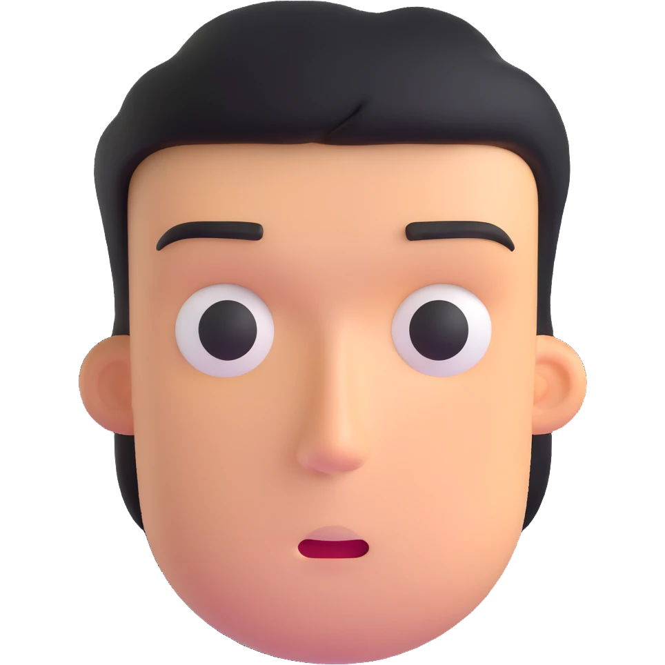 not very satisfied human face emoji