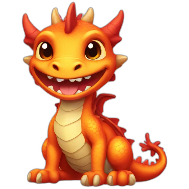 cute dragon emoji