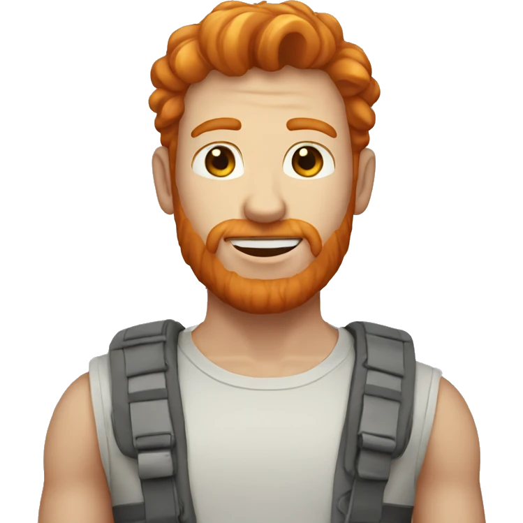 ginger man emoji