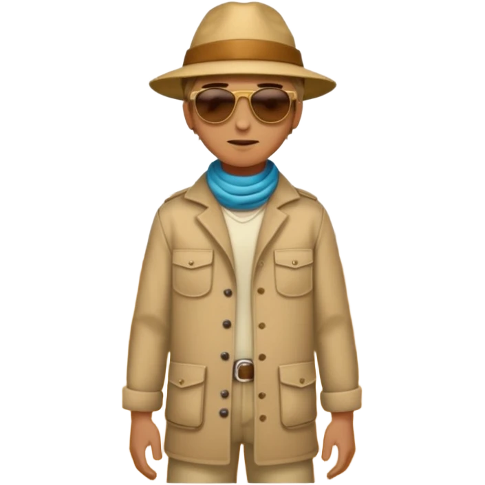 person living in dessert emoji