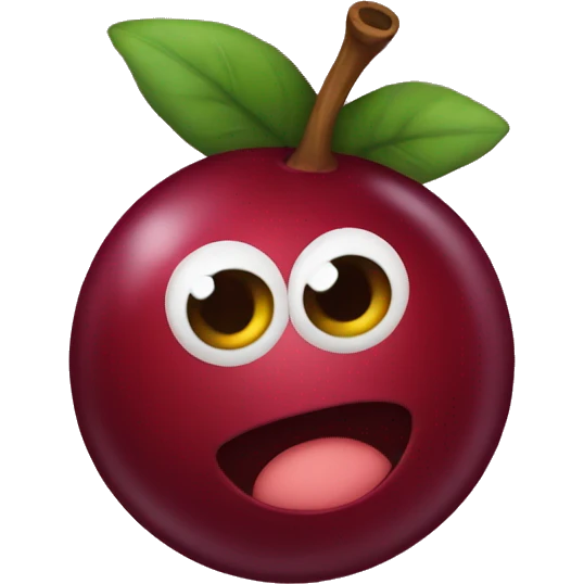Cranberry  emoji