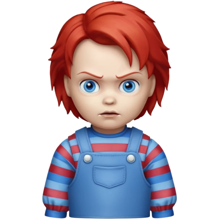 Un emojin de chuky emoji