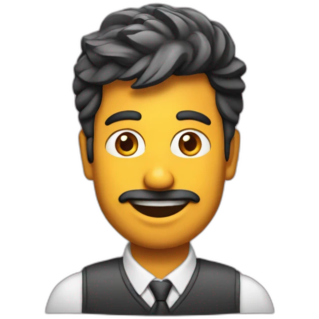 srinivas with McD logo emoji