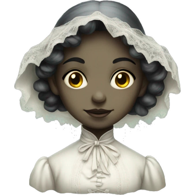 victorian ghost girl emoji