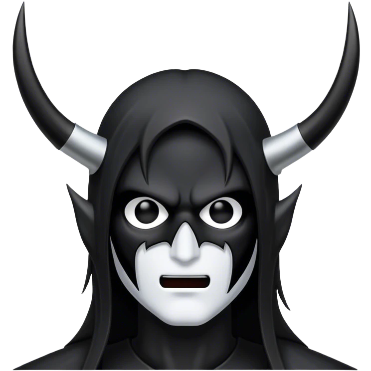 Black metal emoji