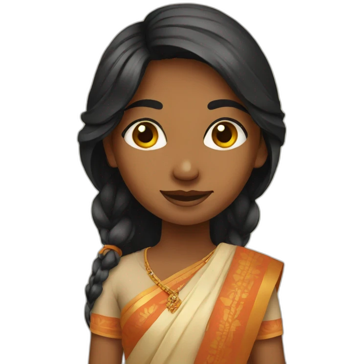 Indian girl emoji