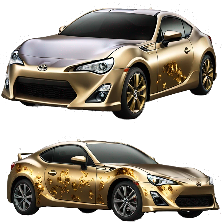 2013 Toyota 86 C-3PO tarnished from space  emoji