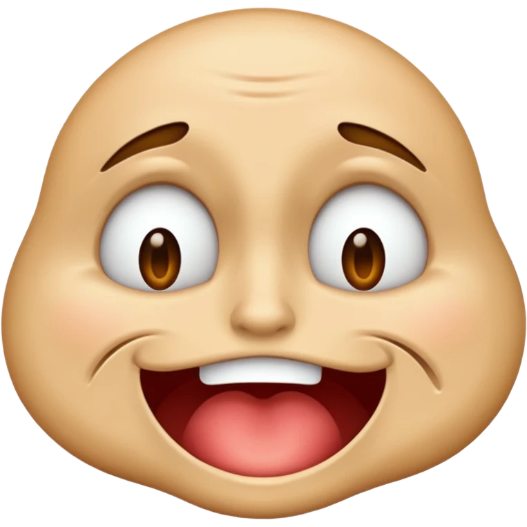 Face cringing emoji