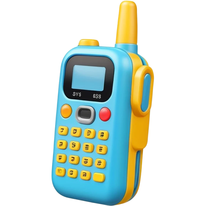 walkie-talkie, make cute emoji