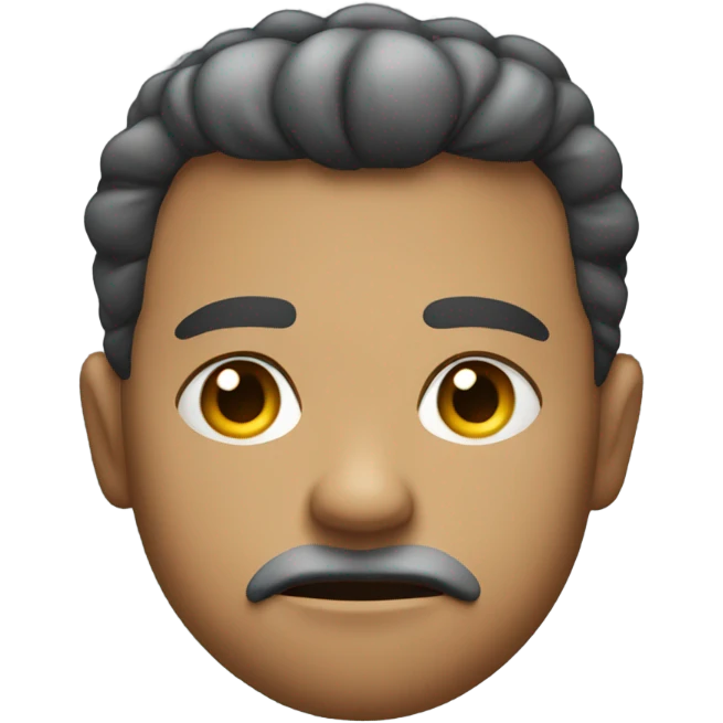 Someone that looks annoyed emoji
