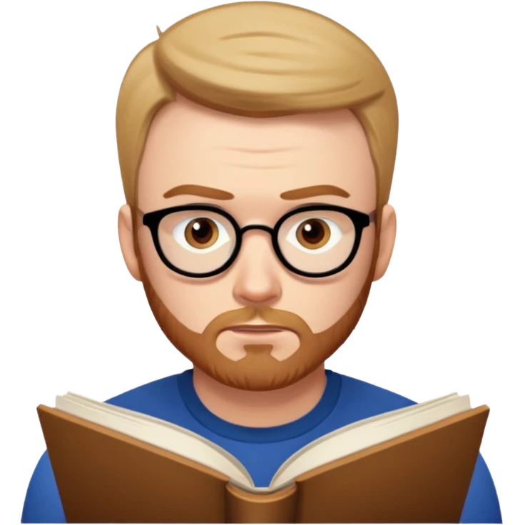christ evan read book emoji