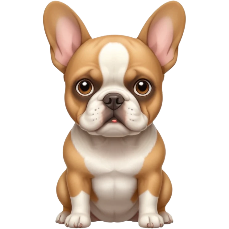 Bouledogue français corps emoji