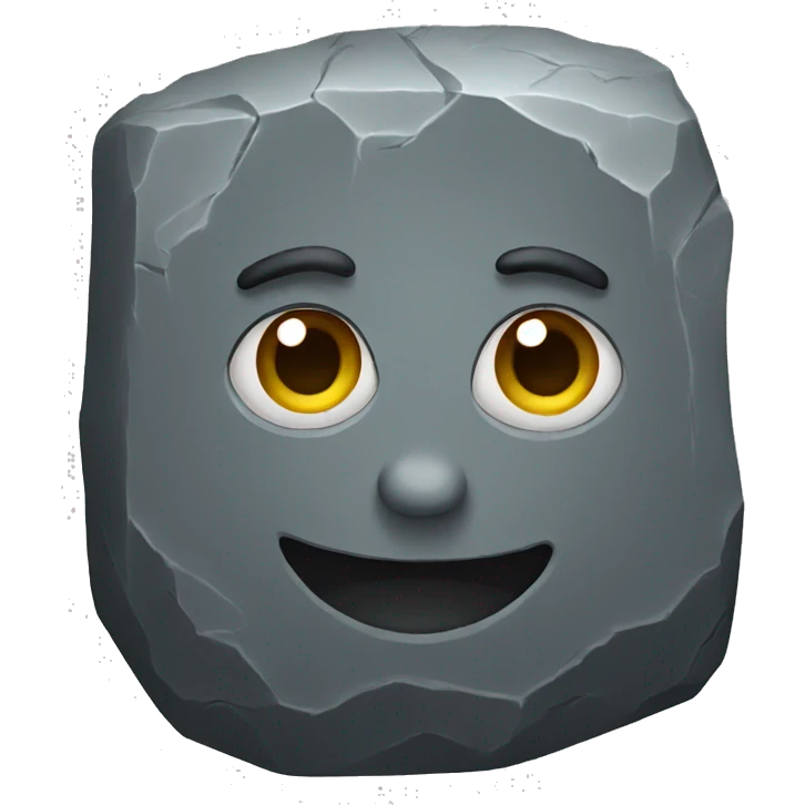 Stone emoji