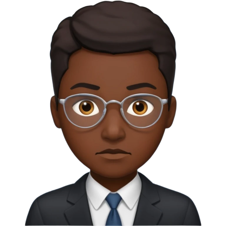 Agente Negro de auditoria/explicação emoji