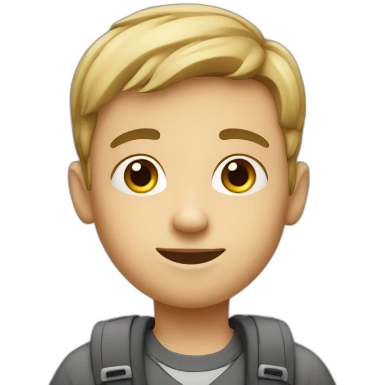 Student boy emoji