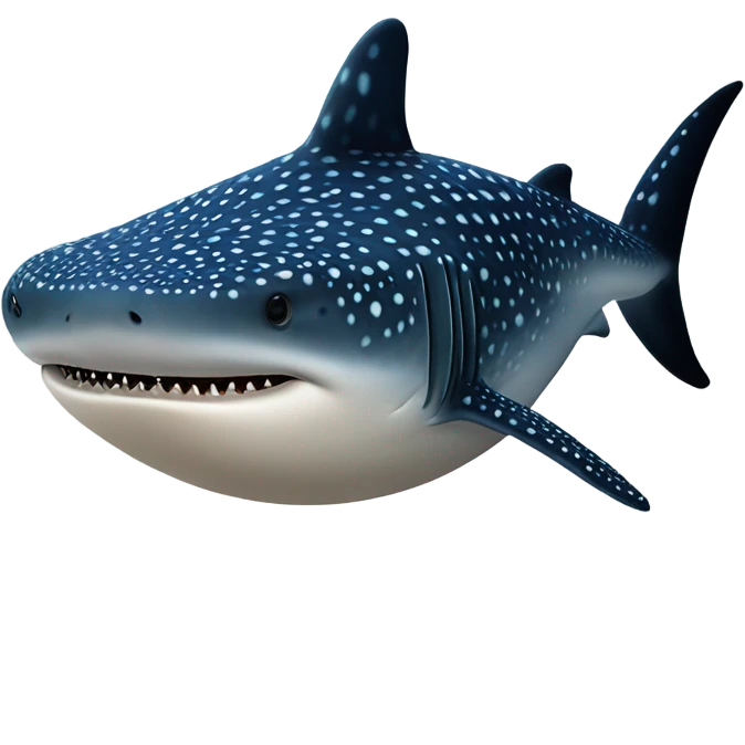 Whale shark mushroom emoji