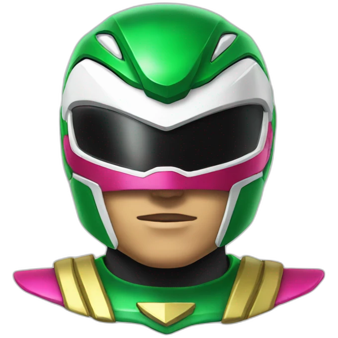 power ranger head emoji