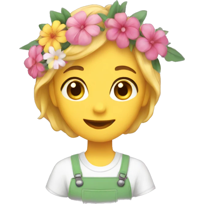 Florist cute emoji