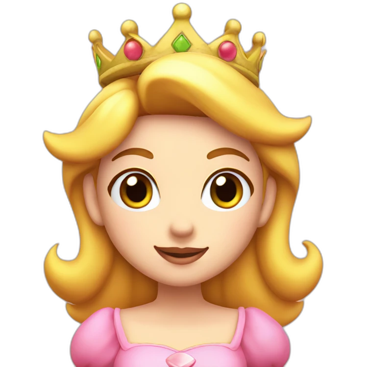 princess peach emoji