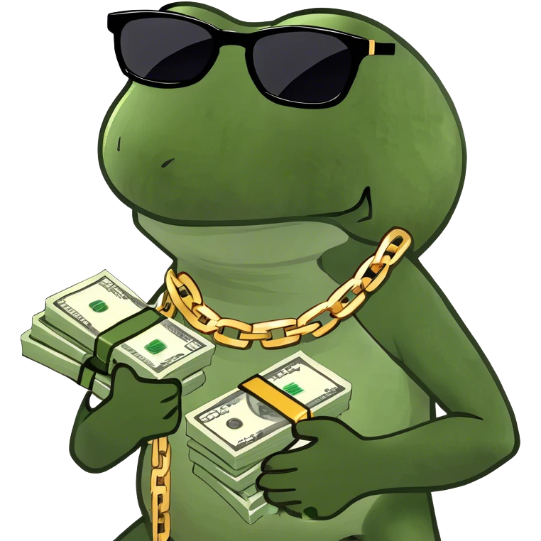 holding money gangster thug rapper emoji